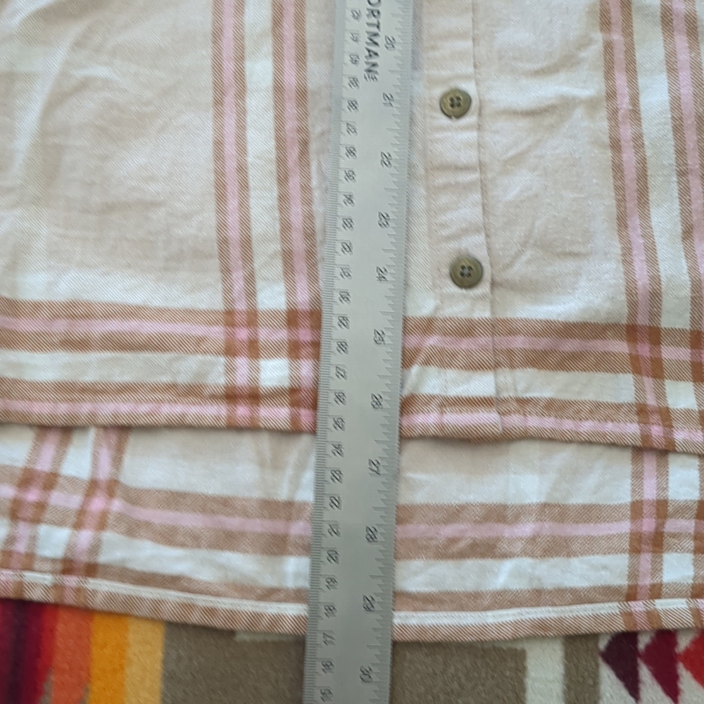 Spell And The Gypsy Basecamp Flannel Musk Long Sleeve Button Shirt Large - Picture 10 of 12